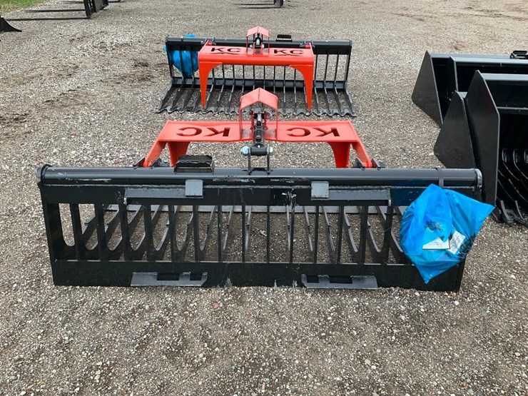 #624-•-76"-skid-steer-skeleton-grapple-single-cylinder-image-2