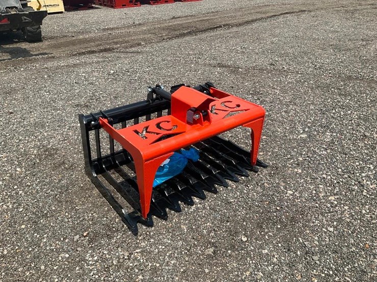 #623-•-48"-skid-steer-skeleton-grapple-single-cylinder-image-2