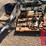 pallet-of-pipe-wrenches,-jumper-cables,-wheel-dolly-and-wheelbarrow-image-4