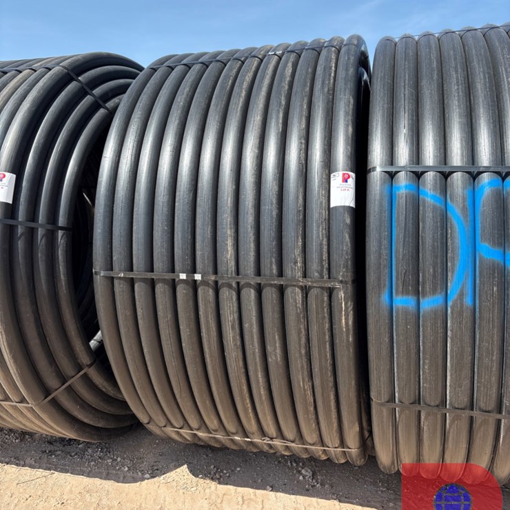 1,000 FOOT ROLL OF 3" IPS SDR9 POLY PIPE