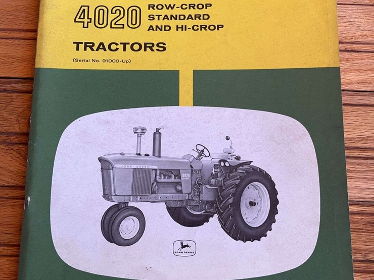 john-deere-4020-tractor-operator's-manual-image-1
