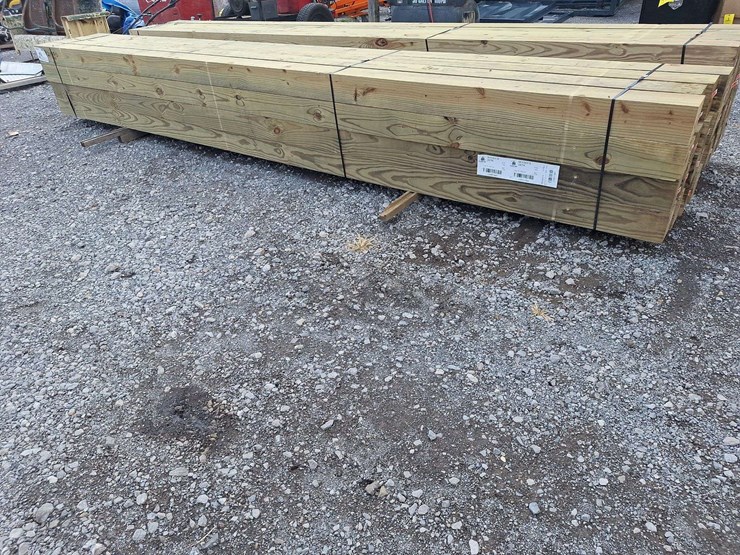 qty-(16)-unused-6x6x16-pressure-treated-posts-image-4