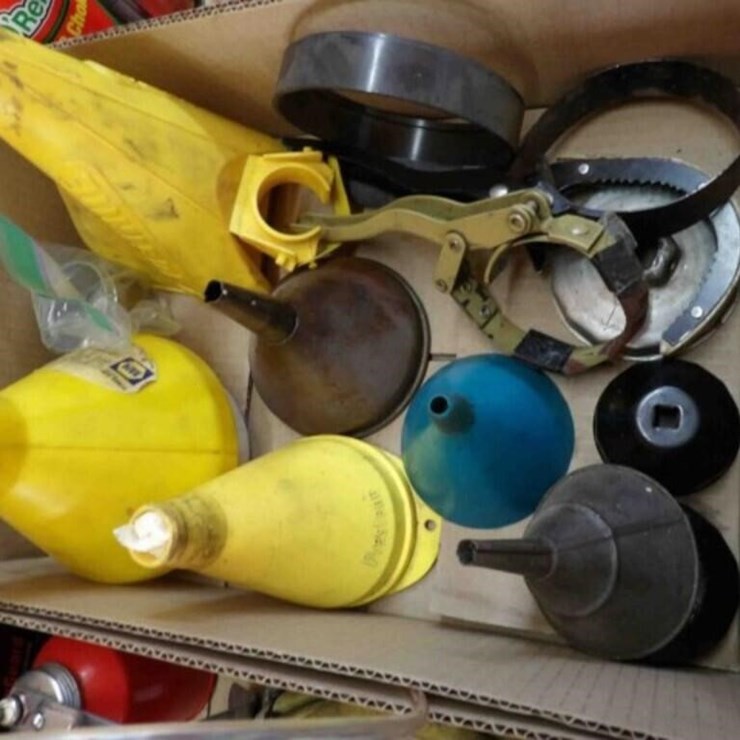 Funnels, Filter Wrenches