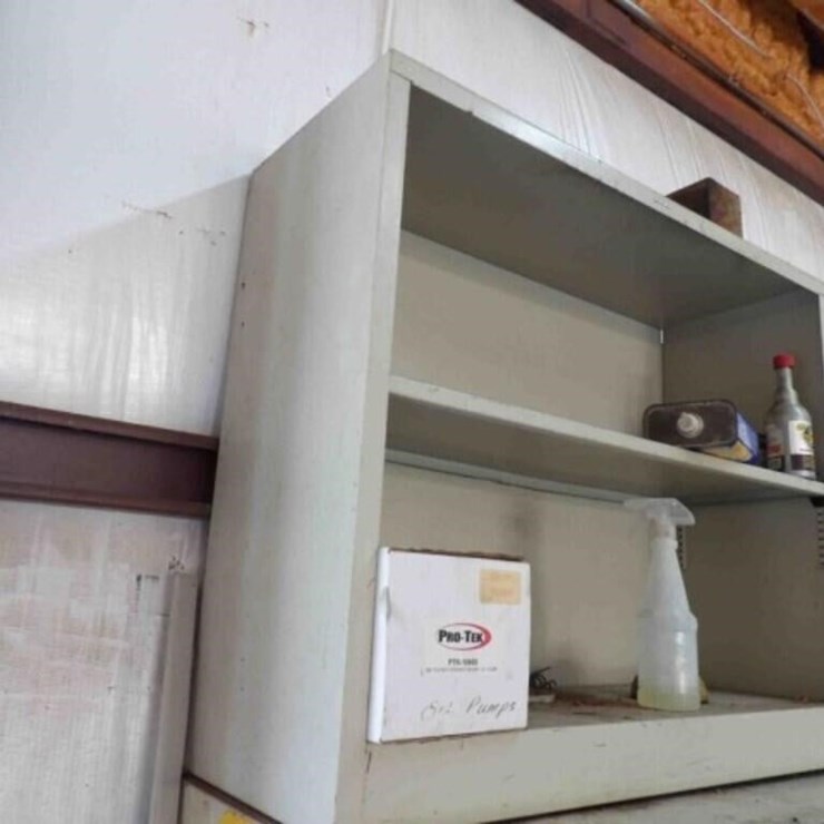Metal Shop Shelf, 34 1/2 x 29 x 13