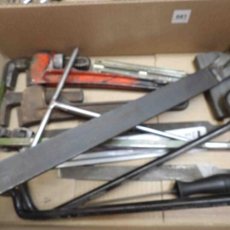 Pipe Wrenches, Files