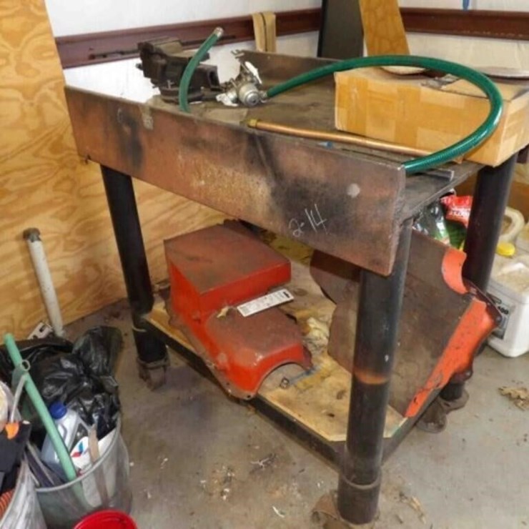 Heavy Duty Shop Built Cart w/ VISE