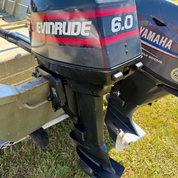 1997 6HP 2STROKE EVINRUDE OUTBOARD MOTOR (HAS