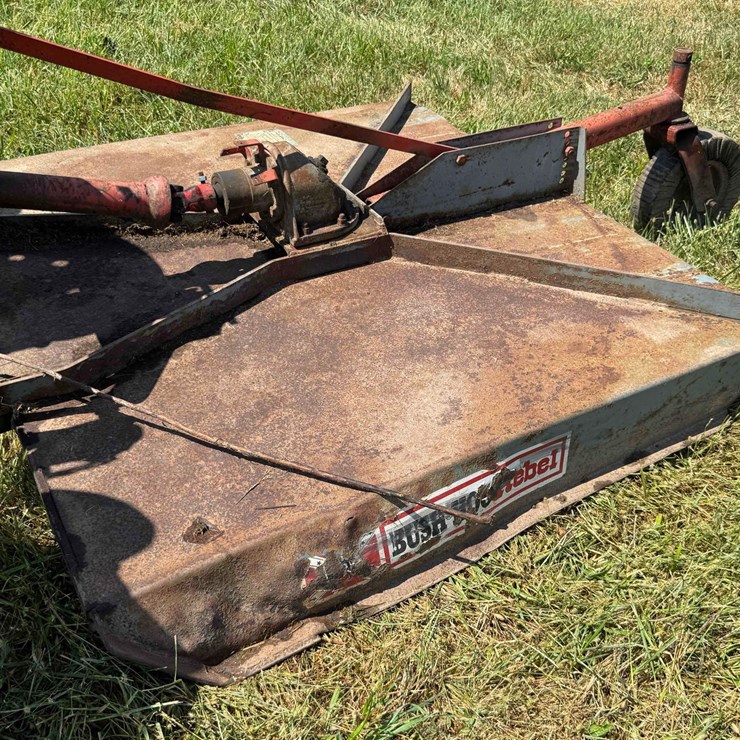 6 foot bush hog, three point hitch