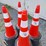 approx-(50)-unused-traffic-safety-cones-image-3
