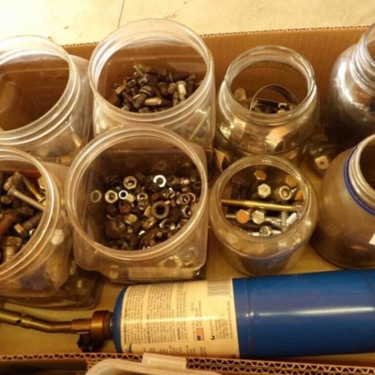 Misc Bolts, Screws, Nuts, Propane Torch