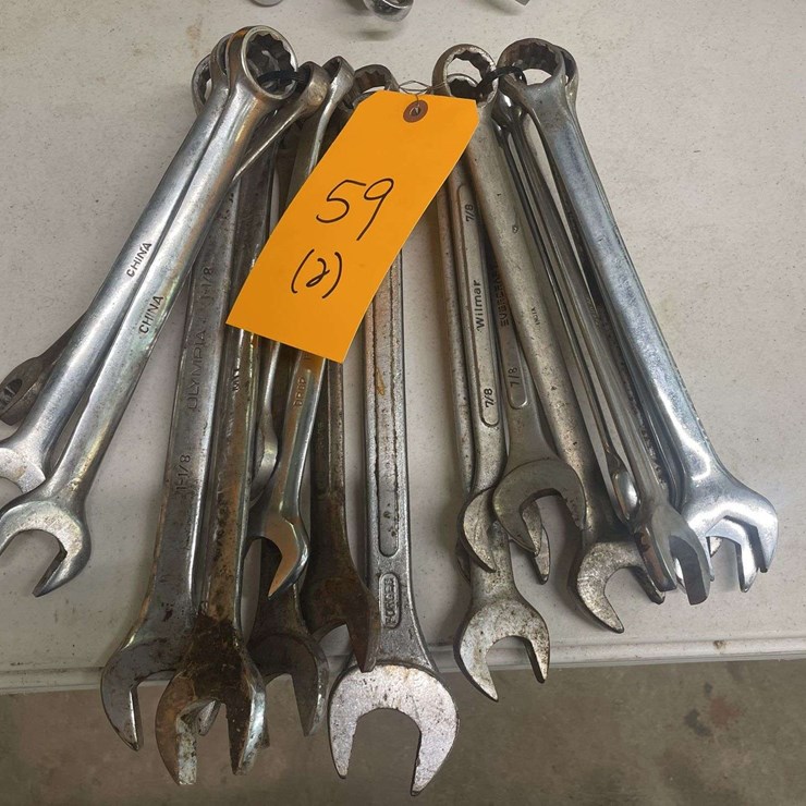 Lot of (20) Wrenches