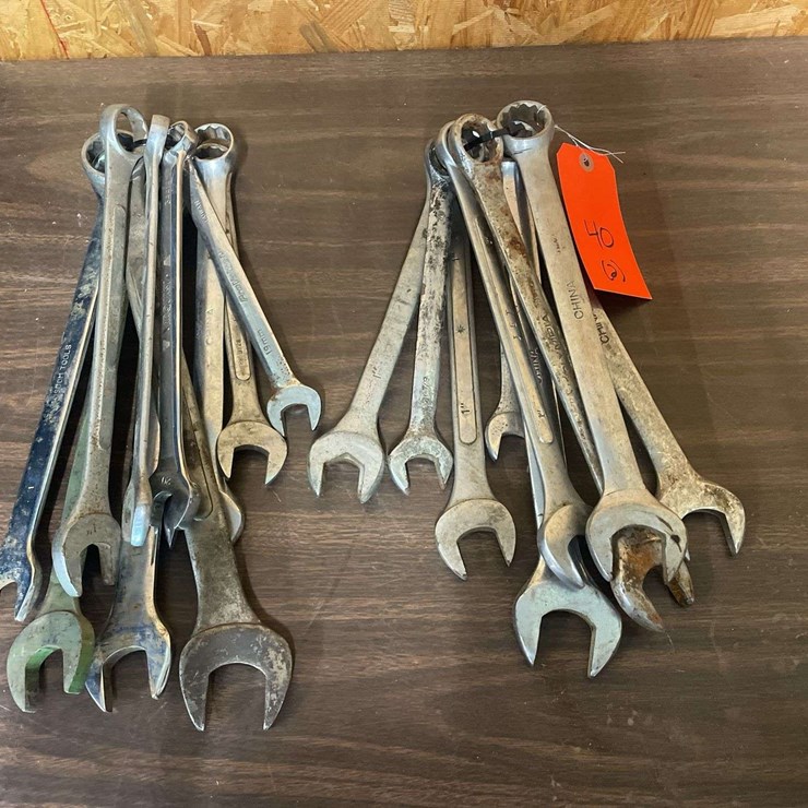 Lot of (20) Wrenches