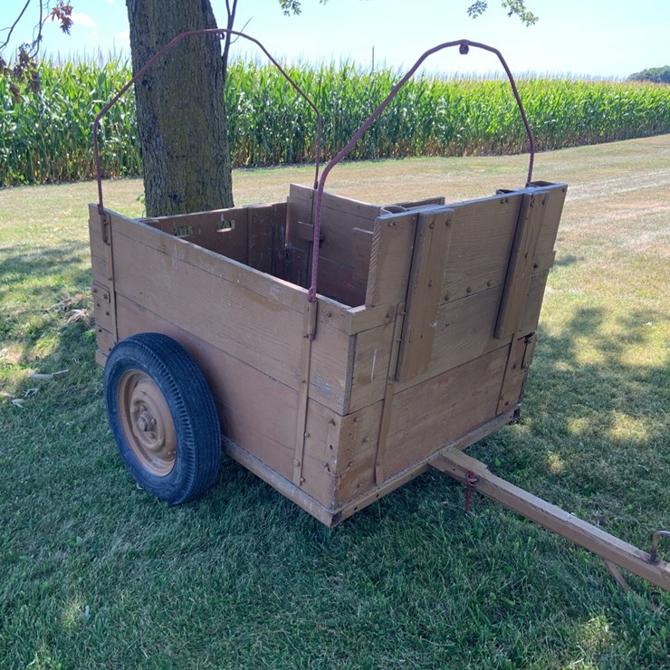 42” x 54” wood box trailer