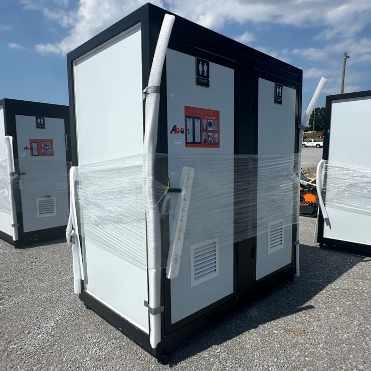 #28448 • ABOSS TWO STALL PORTABLE RESTROOM