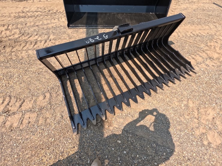 #5289-•-76"-skid-steer-skeleton-bucket-low-side-image-1