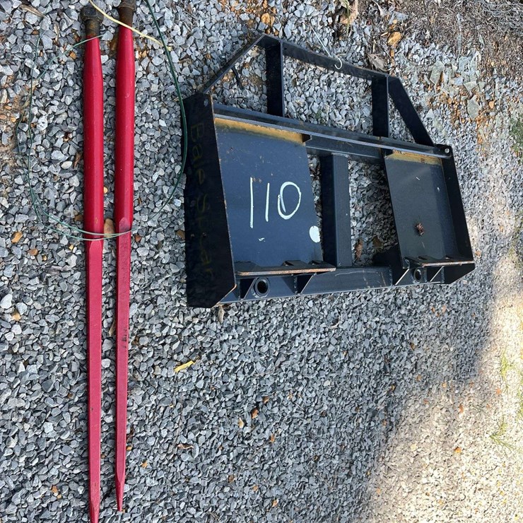 Unused Skid Steer Hay Spear