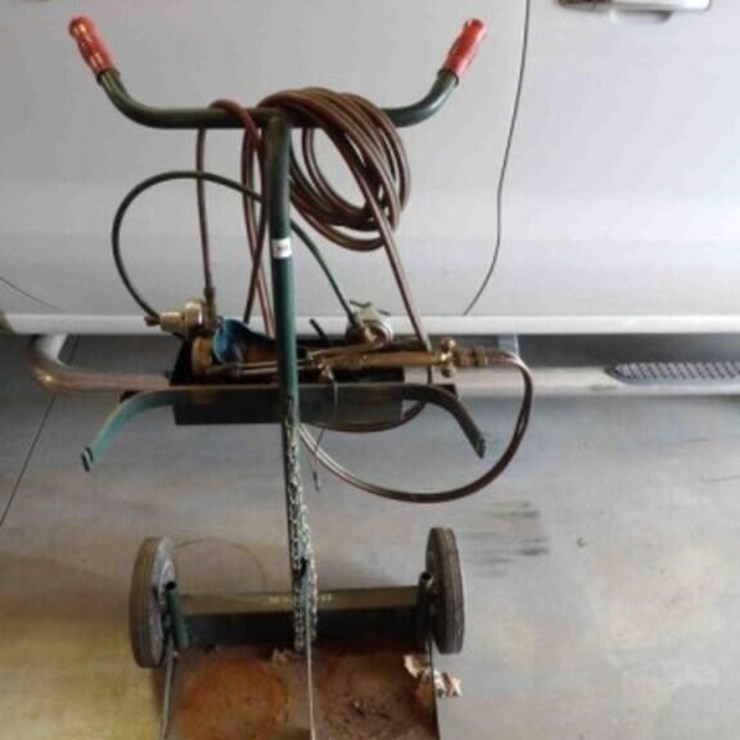 Tank Dolly w/ Hoses, Torch, Gauges