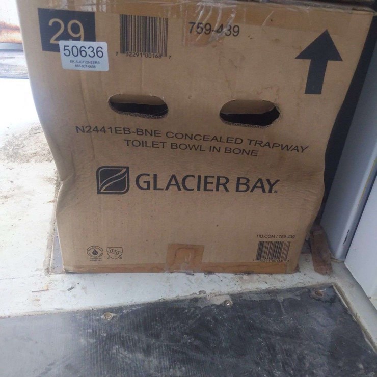 GLACIER BAY BONE TOILET BOWL