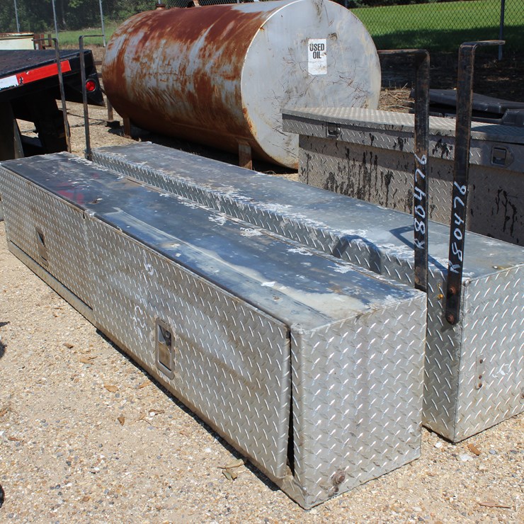 #1656 • 8 FT TRUCK BED TOOL BOXES