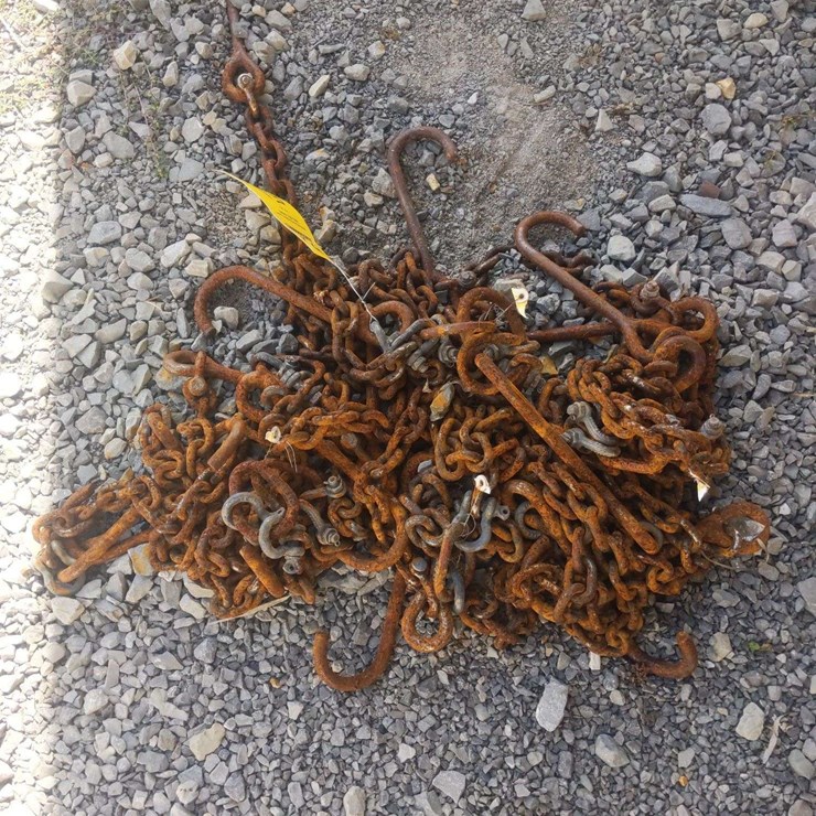3' CHAIN SLINGS WITH HOOKS