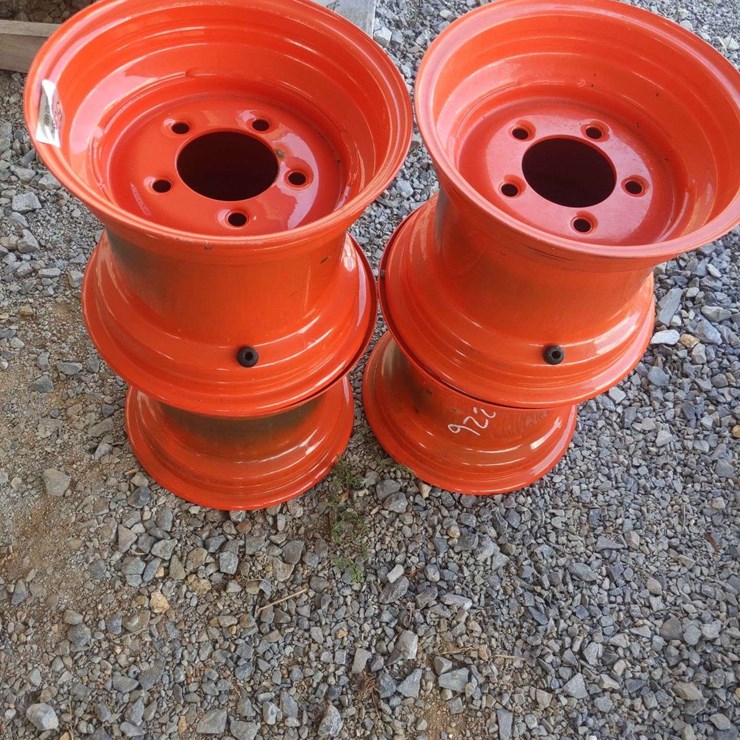 QTY (4) 5 LUG 9X10 RIMS