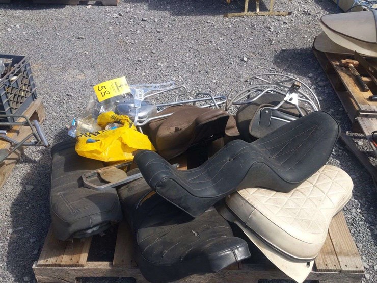 misc-harley-davidson-seats,-back-rest,-air-cover,-mirros,-headlight-assembly-image-2