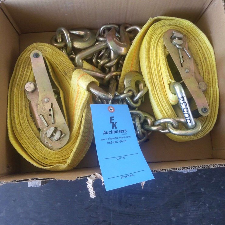2''X30' RATCHET STRAPS QTY 2