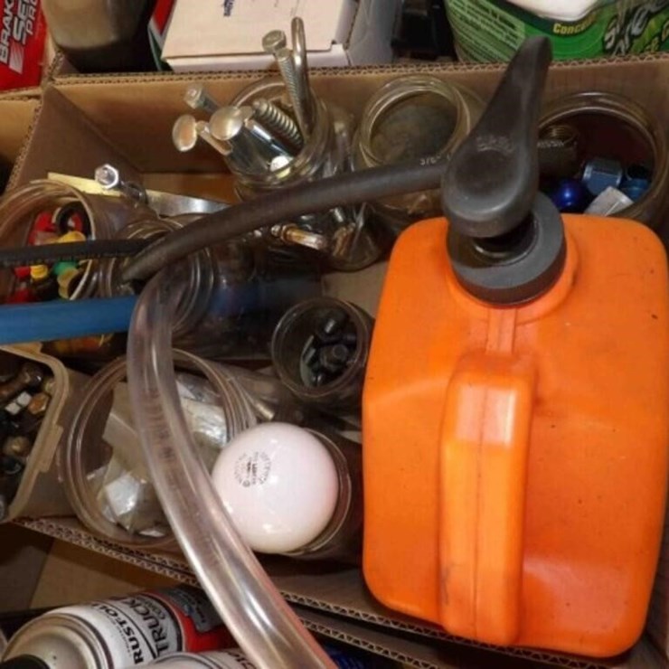 Bolts, Lag Bolts, Orange Hand Cleaner