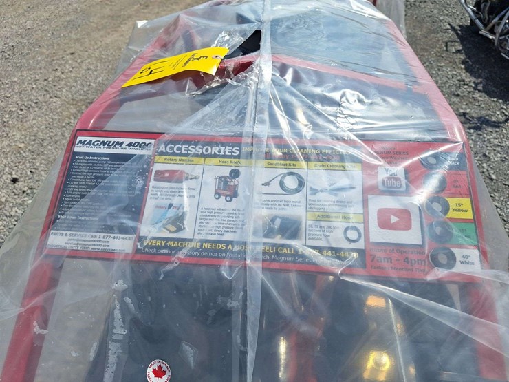 unused-magnum-4000-gold-hot-water-pressure-washer-image-11