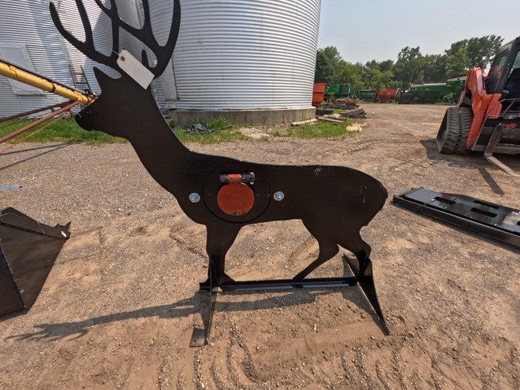 #5282-•-3/8"-ar500-steel-deer-shooting-target-image-1