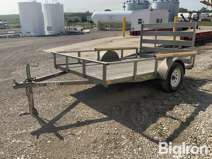 2009-h-&-h-8'-x-10'-aluminum-s/a-utility-trailer-w/ramp-&-lift-assist-image-1