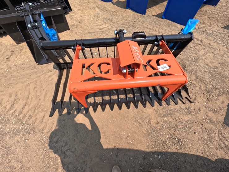 #5288-•-76"-skid-steer-skeleton-grapple-single-cylinder-image-1
