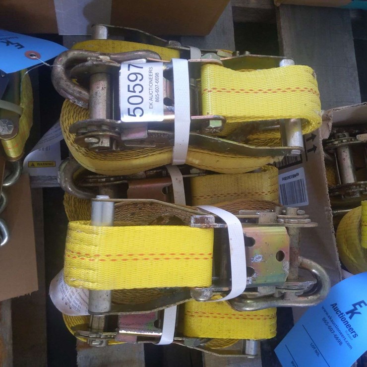 2''X30' RATCHET STRAPS QTY 5