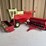 (2)-1/20-international-harvester-915-combine-and-1/16-5100-grain-drill-ertl-image-1