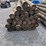 qty-(35)-unused-6-7"x8'-tapered-pressure-treated-posts-image-2