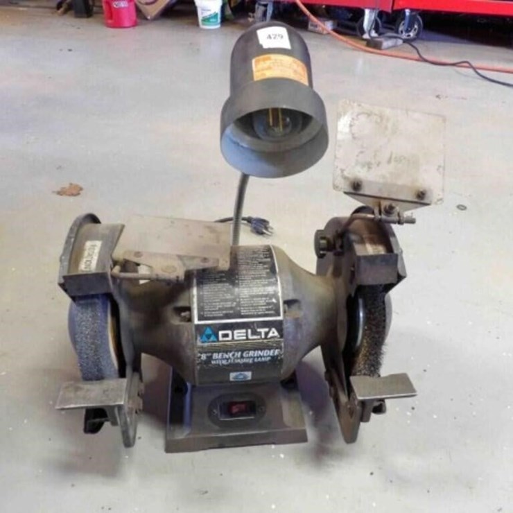 Delta 8" Bench Grinder w/ Lamp
