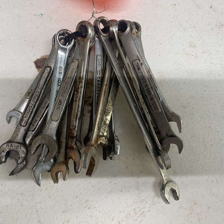 Lot of (20) Wrenches