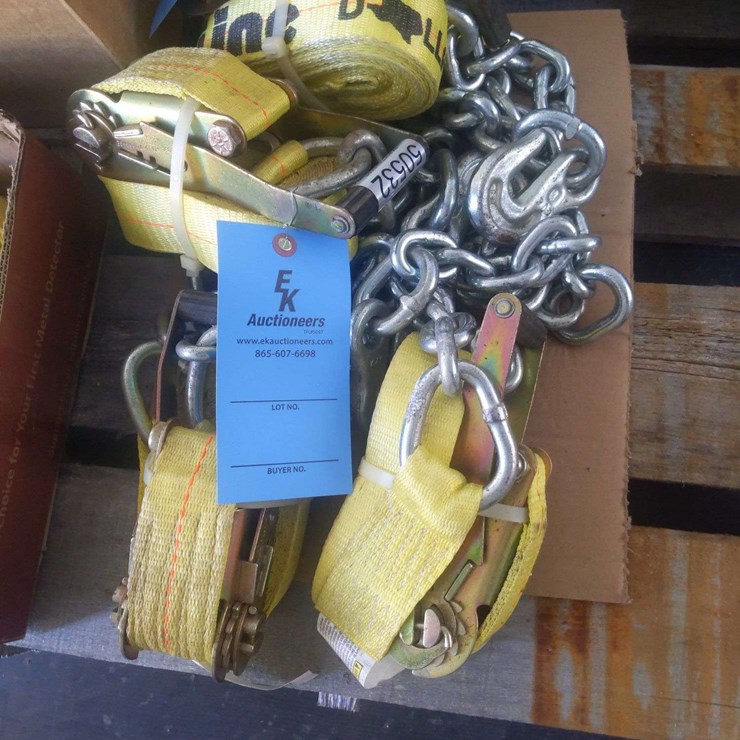 2''X30' RATCHET STRAPS QTY 4