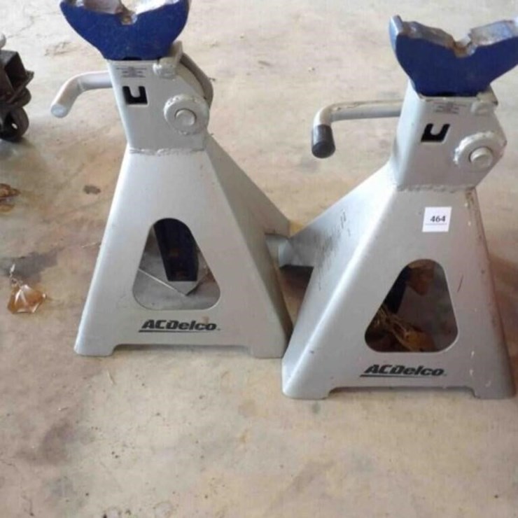 2 - AC Delco 6-Ton Jack Stands