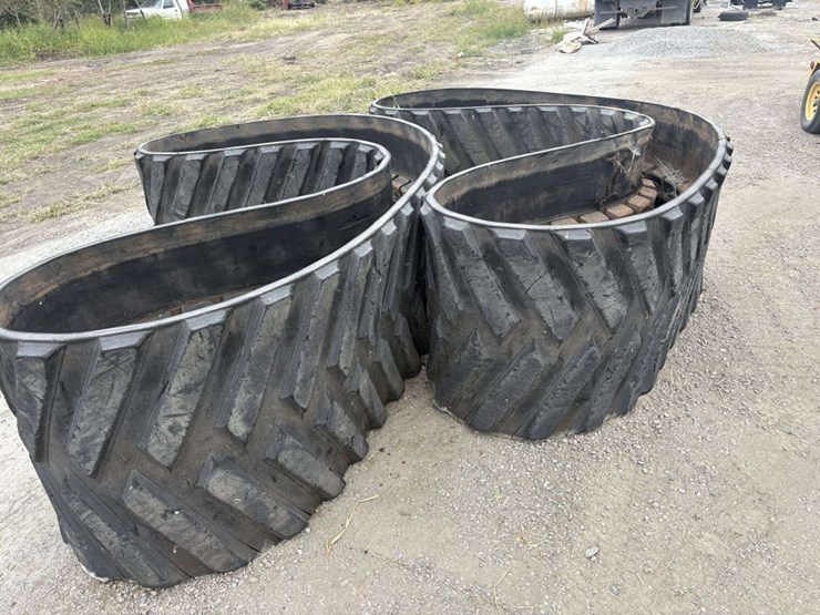 (2)-36”-tractor-tracks,-damaged,-buying-all-for-one-money-image-2