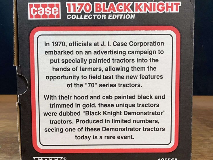 1/16-case-1170-black-knight-collector-nib-ertl-image-25