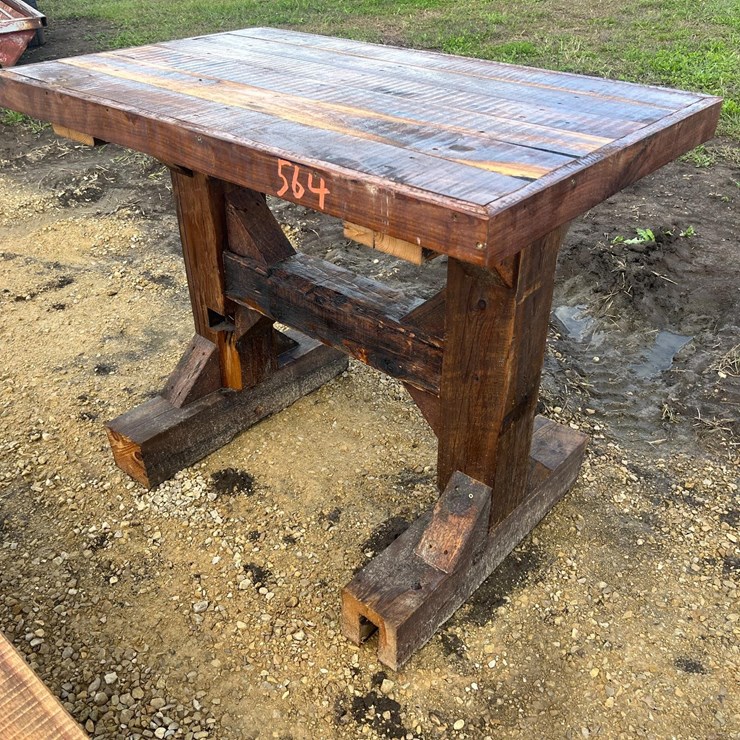 4 ft. Barnwood Bar Table