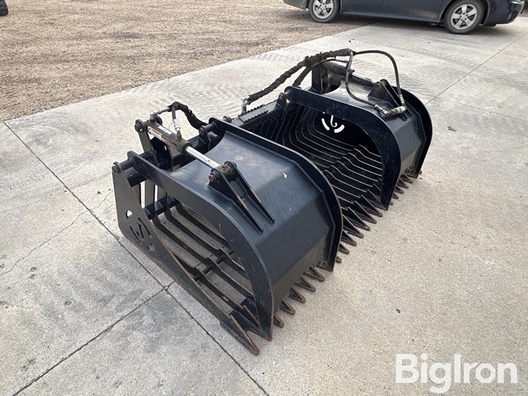jenkins-75”-skid-steer-rock-bucket-/-grapple-image-3