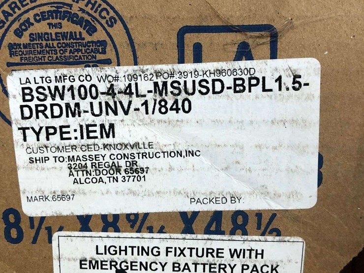 qty-(10)-4'-led-lights-w/battery-back-up-image-2