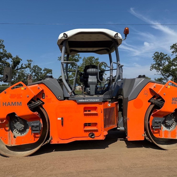 2016 HAMM HD+ 120I SMOOTH DOUBLE DRUM ROLLER