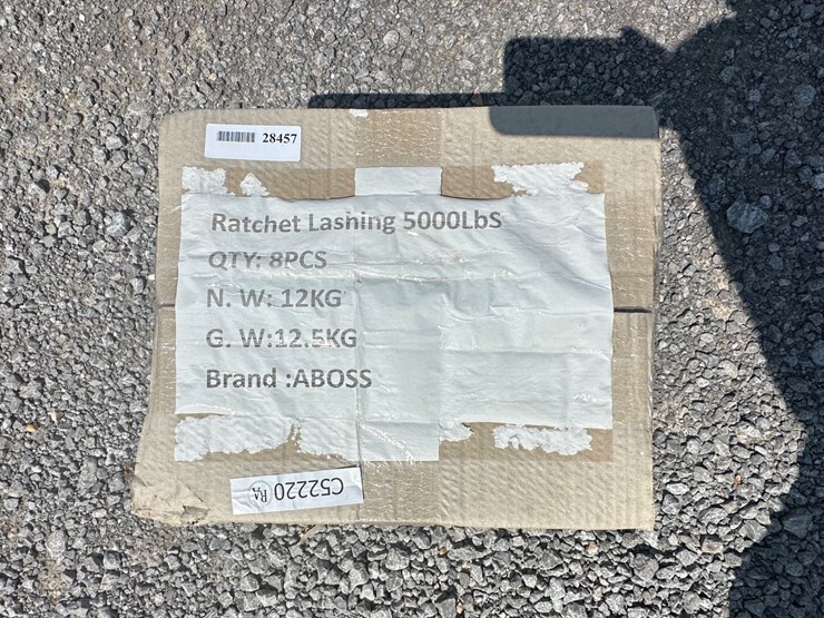 #28455-•-lot-of-(8)-ratchet-straps-image-1