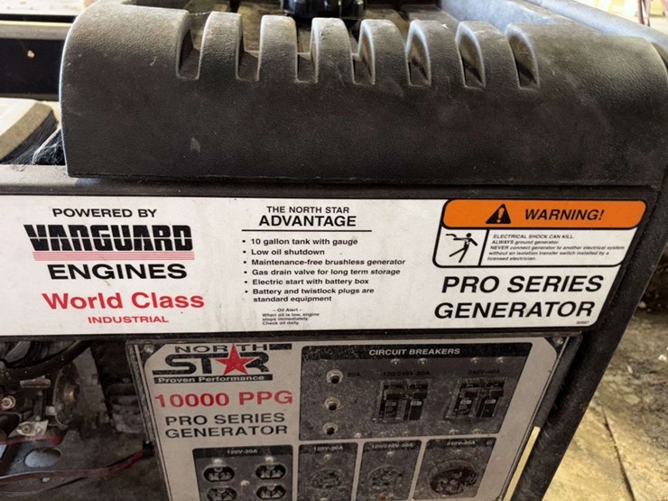 northstar-portable-generator,-b&s-16hp,-elec-start,-tested,-runs,-*needs-battery-image-4