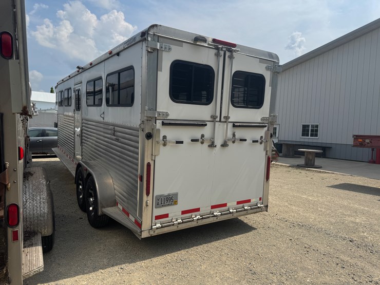 #6300-•-2014-dalton-manufacturing-adams-gooseneck-4-horse-straight-lead-aluminum-horse-trailer,-(sells-w...-image-8