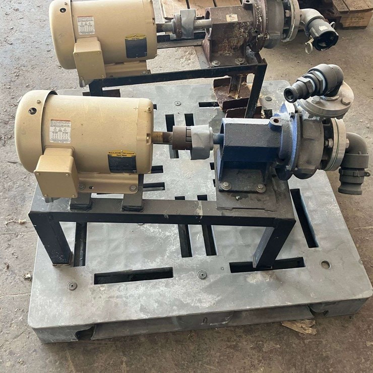 MP Pump with 5hp Electric Motor