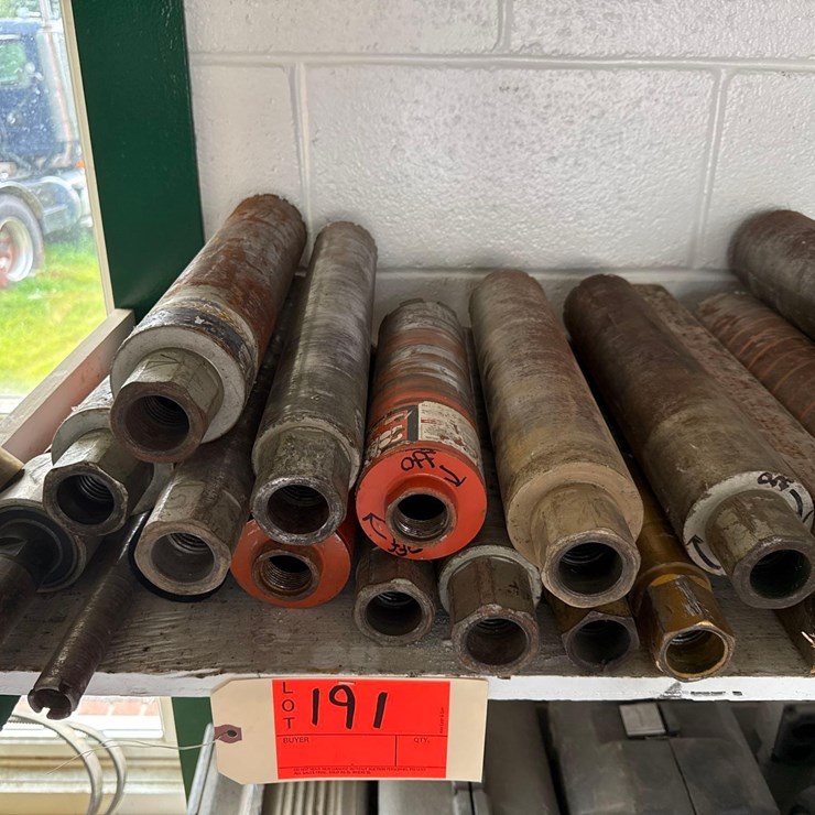 (16) CORE DRILL BITS: 1IN. - 3IN. SUPPORT EQUIPMENT